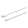 Office Electronics & Batteries | Innovera IVR30022 10 ft. USB Apple Lightning Cable - White image number 0
