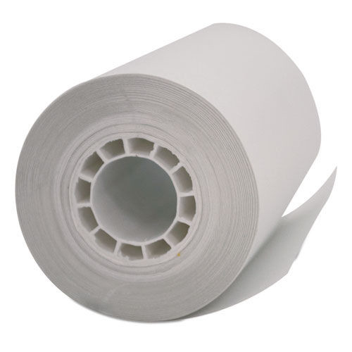 Office Jansan | PM Company 05262 2.25 in. x 55 ft. Direct Thermal Printing Thermal Paper Rolls - White (5/Pack) image number 0