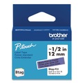 Labels | Brother P-Touch BTAGF31 0.47 in. x 13.1 ft. Genuine P-Touch BTAG Label Tapes - Black on Purple image number 0