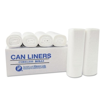 Inteplast Group High-Density 7-gal. 6 Microns Commercial Can Liners - Clear (2000/Carton)