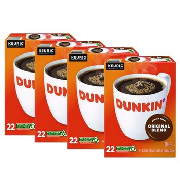 Dunkin' K-Cup Pods - Dunkin Regular (88/Carton)