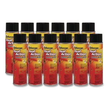 AMREP 17 oz. Aerosol Spray Dual Action Insect Killer For Flying/Crawling Insects (12/Carton)