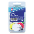 Office Jansan | Avery 11026 1.25 in. dia Key Tags with Split Ring - Assorted Colors (50/Pack) image number 0