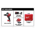 Drill Drivers | Milwaukee 2803-22 M18 FUEL Lithium-Ion 1/2 in. Cordless Drill Driver Kit (5 Ah) image number 1