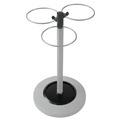 Office Jansan | Alba PMFLOWERN 13.75w x 13.75d x 25.5h Flower Umbrella Stand - Black/Silver image number 0