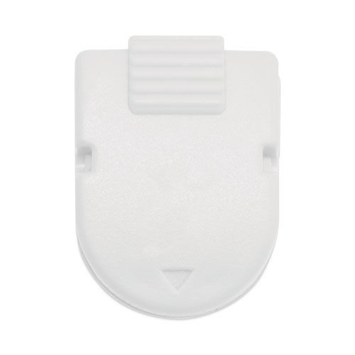 Paper Clips, Binder Clips, & Fasteners | Advantus 75356 0.25 in. Jaw Capacity Magnetic/Adhesive Clips - White (20/Box) image number 0