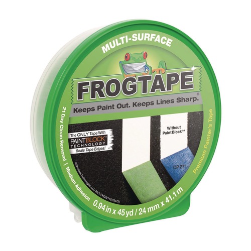 Tapes & Adhesives | Duck 1396748 FrogTape 0.94 in. x 45 yards Multi-Surface Painting Tape - Green (1-Roll) image number 0