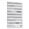 Office Presentation Supplies | MasterVision KT2220 0.75 in. Letters Interchangeable Magnetic Board Accessories - Black image number 1