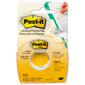  | Post-it 652 Labeling & Cover-Up Tape, Non-Refillable, 1/3-in X 700-in (1-Roll) image number 1