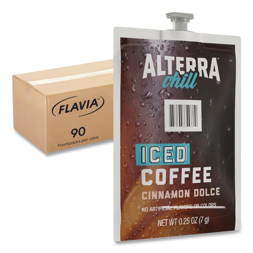 Coffee | FLAVIA 48061 Alterra Coffee Freshpack - Iced Cinnamon Dolce (90/Carton) image number 0
