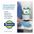 Office Jansan | Clorox Healthcare 30825 5.75 in. x 6.75 in. Hydrogen Peroxide Cleaner Disinfectant Wipes - White Unscented (6/Carton) image number 6