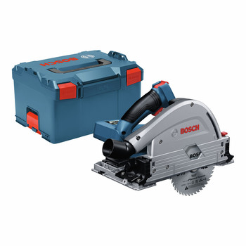 TRACK SAWS | Bosch GKT18V-20GCL PROFACTOR 18V Cordless 5-1/2 In. Track Saw with BiTurbo Brushless Technology and Plunge Action (Tool Only)