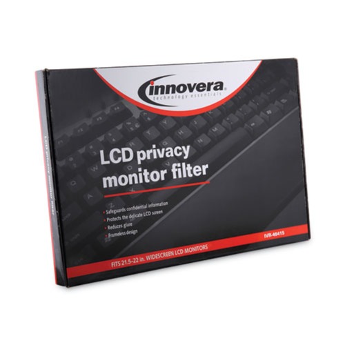 Office Furniture Accessories | Innovera IVR46415 Premium Antiglare Blur Privacy Monitor Filter for 21.5 in. - 22 in. Widescreen LCD image number 0