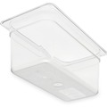 Food Service | Carlisle 3066207 6.88 in. x 12.75 in. x 6 in. 5.7 qt. StorPlus Polycarbonate Plastic Food Pan - Clear image number 2
