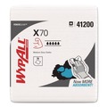 Cleaning & Janitorial Supplies | WypAll 41200 X70 1/4-Fold 12-1/2 in. x 12 in. Cloths - White (76/Pack 12 Packs/Carton) image number 1