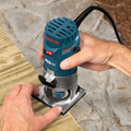 Compact Routers | Bosch PR10E Colt Single-Speed Palm Router image number 2