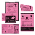 Office Jansan | Astrobrights 21041 8.5 in. x 11 in. 65 lbs. Cover Weight Color Cardstock - Pulsar Pink (250/Pack) image number 3