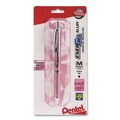 Bulk Savings Pricing 1 | Pentel BL407P-A EnerGel Medium 0.7 millimeter Retractable Alloy RT Gel Pen - Black Ink/Pink Barrel image number 0