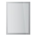  | Durable 400023 8.5 in. x 11 in. DURAFRAME SUN Sign Holder - Silver Frame (2/Pack) image number 0