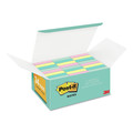 Office & Office Supplies | Post-it Notes 653-24APVAD 1.38 in. x 1.88 in. Original Pads Value Pack - Beachside Cafe Collection Colors (24/Pack) image number 2