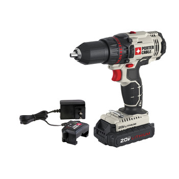 DRILLS | Porter-Cable PCC601LA 20V MAX 1.3 Ah Cordless Lithium-Ion 1/2 in. Drill Driver