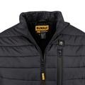Heated Jackets | Dewalt DCHJ093D1-2X Men's Lightweight Puffer Heated Jacket Kit - 2X, Black image number 7