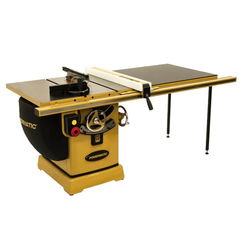 Table Saws | Powermatic PM25150K 230V 5 HP 50 in. Rip Table Saw with Extension Table image number 0