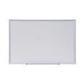 Percentage Off | Universal UNV44624 Deluxe 36 in. x 24 in. Melamine Dry Erase Board - White/Silver image number 0