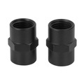 Air Tool Adaptors | Dewalt DXCM024-0403 2-Piece 1/4 in. FNPT x 1/4 in. FNPT Hex Connector image number 2