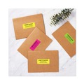 Office Jansan | Avery 05979 1 in. x 2.63 in. High-Visibility Permanent Laser ID Labels - Asst. Neon (450/Pack) image number 1
