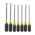 Hand Tool Sets | Klein Tools 647M 7-Piece 6 in. Shafts Magnetic Nut Drivers Set image number 1