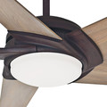 Ceiling Fans | Casablanca 59092 54 in. Contemporary Stealth Industrial Rust River Timber Indoor Ceiling Fan image number 6