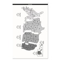 Office & Office Supplies | House of Doolittle 278-02 8 in. x 5 in. 12-Month (Jan-Dec 2026) Recycled Weekly Appointment Book - Black Cover image number 4