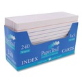 Flash Cards | Roaring Spring 28031 3 in. x 5 in. Narrow Rule Trayed Index Cards - White (36/Carton) image number 1