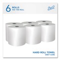 Paper Towels and Napkins | Scott 43960 1-Ply 7.5 in. x 900 ft. Pro Hard Roll Paper Towels with Absorbency Pockets for Scott Pro Dispenser - Gray Core Only (6/Carton) image number 2
