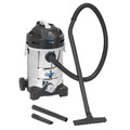 Wet / Dry Vacuums | Quipall EC808N 1200-Watt 5.8 Gallon Stainless Steel Tank Wet/Dry Vacuum image number 0