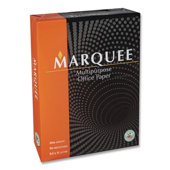 Marquee 8.5 in. x 11 in. 20 lb Bond Weight Multipurpose Office Paper - White (1-Pallet)