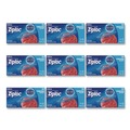 Food Service | Ziploc 351177 6.97 in. x 7.7 in. 32 oz. Zipper Freezer Bags - Clear (38 Bags/Box, 9 Boxes/Carton) image number 0