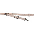 Klein Tools 5413 Soft Leather Work Belt Suspenders - One Size, Light Brown image number 1