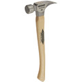 Stiletto TI16MC 16 oz. Titanium Milled/Curved 18 in. Hickory Handle Framing Hammer