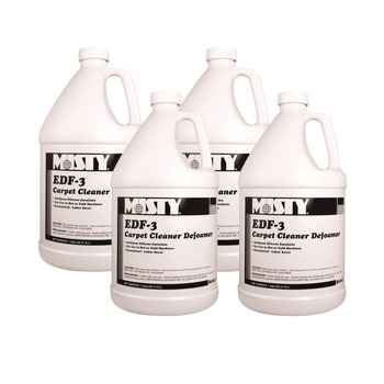 Misty 1 Gallon Bottle EDF-3 Carpet Cleaner Defoamer (4/Carton)