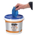 Cleaning & Janitorial Supplies | GOJO Industries 6299-02 9 in. x 10 in. Fast Towels Hand Cleaning Towels - White (2/Carton) image number 2