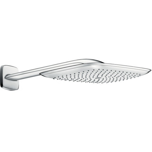 Fixtures | Hansgrohe 27437001 PureVida 15 in. x 10 in. Wall Mount Showerhead (Chrome) image number 0