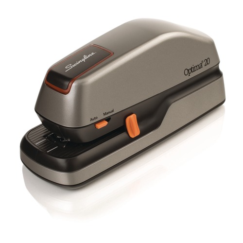 Office Jansan | Swingline S7048208A 20-Sheet Capacity Optima 20 Electric Stapler - Silver image number 0