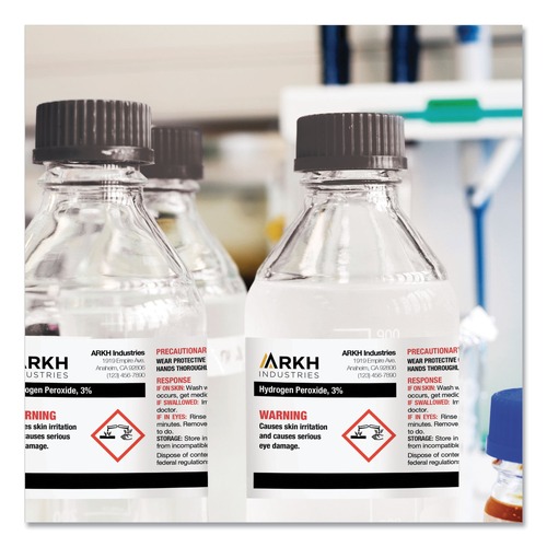 Avery 60505 2 in. x 4 in. UltraDuty GHS Chemical Waterproof ...