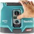 Dust Collectors | Makita GCV04PMX 40V MAX XGT Brushless Lithium-Ion Cordless 4 Gallon HEPA Filter AWS Capable Dry Dust Extractor Kit (4.0Ah) image number 6