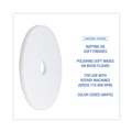  | Boardwalk BWK4018WHI 18 in. Diameter Polishing Floor Pads - White (5/Carton) image number 4