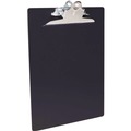  | Saunders 21603 1 in. Clip Capacity 8.5 in. x 11 in. Recycled Plastic Clipboard with Ruler Edge - Black image number 2