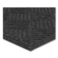 Floor Mats | Apache Mills 60461190140000600 48 in. x 72 in. Ecomat Crosshatch Entry Mat - Charcoal image number 2