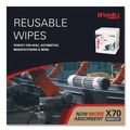 Cleaning & Janitorial Supplies | WypAll 41200 X70 1/4-Fold 12-1/2 in. x 12 in. Cloths - White (76/Pack 12 Packs/Carton) image number 7